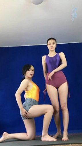 黑Girl舞姿-双人1期C-6V-2.3G